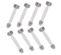 JOINPAYA 8pezzi Serrature Di Sicurezza Per Ragazzo Ragazza Blocca Ante Adesivo Forte Senza Foratura Adatte Per Frigorifero e Mobili Protezione Antipizzicamento