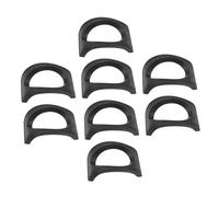 JOINPAYA 8pezzi Supporti Ocarina Durevoli Accessori Pratici Per Strumenti Musicali e Facili Da Trasportare Base Resina Nera Per Ocarine e Musicali