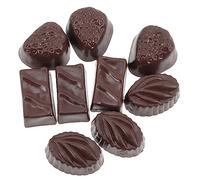 JOINPAYA 9pezzi Di Cioccolato Finto Decorativo Da Tavolo Per Giochi Infantili e Decorazioni Varie Accessori Per Fotografia e Vetrine
