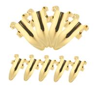 JOINPAYA 9pezzi Plettro Acciaio Inossidabile Per Chitarra e Basso Da Compatibile Con Strumenti Acustici Ed Elettrici Facile Da Trasportare e Adatto Diverse Di Dito