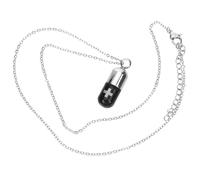 JOINPAYA a Urna per le Ceneri in Inossidabile Ciondolo a Forma di Leggero Gioiello Commemorativo per Ricordi Personali