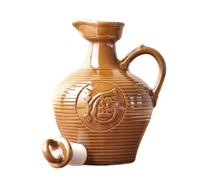 JOINPAYA Accessorio per Vino in Ceramica Manico Termoisolante, Pentola Bollitore Portatile per Uso Domestico e Ufficio, Adatta a Diverse Bevande come Acqua, Liquori e Tè