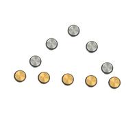 JOINPAYA Aggiorna Le Tue Forniture Per Flauto 10 Pezzi Di Tappi Per Fori Di Flauto in Metallo Con Punta in Silicone Resistente E Sigillato