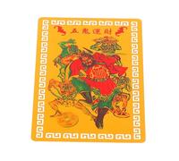 JOINPAYA Amuleto Feng Shui Taisui in Alluminio Magnesio Compatta e Resistente con Design divinità della Ricchezza Protezione Spirituale e Decorazione Casa