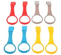 JOINPAYA Anelli per Ragazzo Ragazza da Box 8 Pezzi con Maniglie Antiscivolo Colorate Accessori per Culle e Supporto per Primi Passi Anelli per Esercizi e Trazioni Piccoli per Gioco e