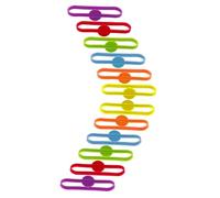 JOINPAYA Anelli Segna Bicchieri in Silicone Elasticizzati, Set da 12 Pezzi Colorati per Riconoscere Bicchieri da Vino e Festa, Accessori per Party, Barbecue e Colore Casuale