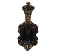 JOINPAYA Appendiabiti da Parete Vintage in Metallo, Gancio Decorativo per Cappotti e Accessori, Design Retro per Corridoi e Camere, Gancio Singolo a Corona Fondo Arrotondato, Stile Antico