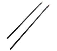 JOINPAYA Asta Regolabile per Manico Chitarra Elettrica in Acciaio Nero 2 Pezzi Doppia Azione per Riparazione e Manutenzione Durante Setup e Regolazione