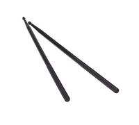 JOINPAYA Bacchette Per Batteria in Nylon Leggere, Bacchetta Professionale Nera Adatta a Tutti i Tipi Di Batteria, Accessorio Per Batteristi