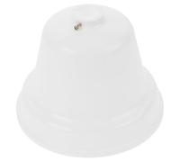 JOINPAYA Baldacchino Copri Ventilatore da Soffitto Bianco Extra Large in Plastica e Silicone, Calotta Inferiore per Ventilatori Sospesi, Accessori per Manutenzione e Protezione Polvere,
