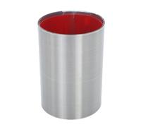 JOINPAYA Battiscopa per Porta in Acciaio Inox, Piastra di Spinta Autoadesiva Spazzolata Argento, 1m, per Porte Interne ed Esterne, Ingresso e Ufficio