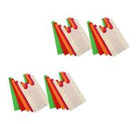 JOINPAYA Borsa la Spesa Stampa Decorativa 20 Pezzi Riutilizzabile Non Tessuto Pieghevole Colore Casuale per Supermercato e Organizzazione Domestica