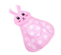 JOINPAYA Borsa Porta Giochi Da Bagno Forma Di Coniglio Rosa Organizer Multifunzione Per Giocattoli Dei Ragazzo Ragazza Ragazza Contenitore Salvaspazio Per Giochi Da Doccia e Vasca Design Ca