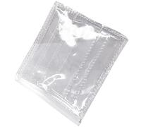 JOINPAYA Borsellino Trasparente in Pvc Compatto e Leggero Design Semplice e Classico, per Carte e Monete, Mantiene gli Oggetti Puliti e Ordinati