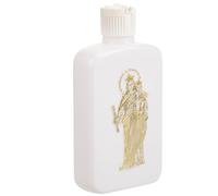 JOINPAYA Bottiglia di Acqua Santa Riutilizzabile in Plastica Stabile, Contenitore Vuoto per Conservazione Acqua Santa della Chiesa, Bomboniere e Decorazioni per Battesimo, Confezione