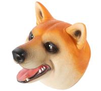 JOINPAYA Burattini a Mano Per Bambini, Pupazzo Interattivo a Forma Di Testa Di Cane Morbido e Leggero, Giocattolo Creativo Per Narrazione e Feste, Burattino Portatile Per Gioco Indoor e Outdoor