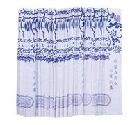 JOINPAYA Bustine in carta bianca per bacchette 100 pezzi - Sacchetti monouso per posate con design raffinato, per ristoranti e mise en place