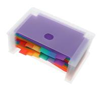 JOINPAYA Cartella Portadocumenti a Soffietto 170x110mm in Plastica Resistente, Organizer Di File Per Ufficio e Stoccaggio Della Carta, Porta Scontrini Espandibile Per Documenti e Fatture, p