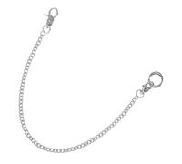 JOINPAYA Catena Resistente da Inossidabile Acciaio Orologio e in da per Indossare Placcato Argento alla Ruggine Sicura Accessor io Chic Tasch per Jeans e Borsa, per DIY
