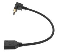 JOINPAYA Cavo Displayport Gradi Adattatore Maschio Femmina Per Monitor e Tv Estensione Versatile Con Supporto Compatibile Dispositivi Vari