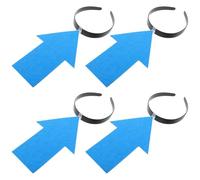 JOINPAYA Cerchietti Divertenti a Forma di Freccia 4 Pezzi Accessori per Chioma da Festa Leggeri e Riutilizzabili Copricapo Decorativo per Halloween Compleanni e Cabine Fotografiche