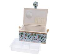 JOINPAYA Cestino da Cucito Grande Organizer Cesto da Cucito Accessori Forniture per Cucire Organizer Cestino Ricamo Scatola Portaoggetti Ricamo Borsa Trasporto