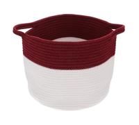 JOINPAYA Cesto Di Rete Woven Cotone Per Oggetti Contenitore Multiuso Per Stanza Cesta Decorativa Per Biancheria e Giocattoli