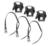 JOINPAYA Cinghie per Pedali da Bici Regolabili con Fermapiedi Antiscivolo Set 6 Pezzi con Gabbie per Dita per Mountain Bike e Bici da Strada Accessori Ergonomici per Pedalata Sicura e