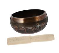 JOINPAYA Ciotola Per Canti in Rame Ciotola Tibetana Sonora Del Buddha Per Kit Per Bastoncini Per Da Meditazione Per Yoga e Meditazione
