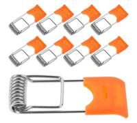 JOINPAYA Clip a Molla per Downlight Arancia 100 Pezzi Plastico Metallo