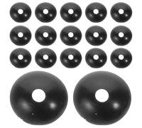 JOINPAYA Clip per Telo Camper 20 Pezzi in Pvc Nero, Morsetti Resistenti per Copertura e Pali, Accessori Impermeabili per Attività All'aperto