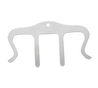 JOINPAYA Clip Porta Spartiti Musicali in Ferro Argento Design Semplice a Forma di Gatto, Resistente e Stabile per Tenere Ferme le Pagine Durante la Lettura