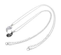 JOINPAYA Collane Abbinate Tai Chi in Lega per Coppie Design Unico e Chic che Rappresentano Affetto e Legame Familiare, Regalo per Matrimonio