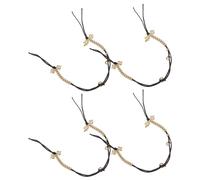 JOINPAYA Contatori di Perline in Ottone per Preghiera Buddista 2 Pezzi Strumento Manuale Conta Dita Tasbih Portatile per Meditazione e Canti Accessorio Compatibile Fai da Te per Donne e