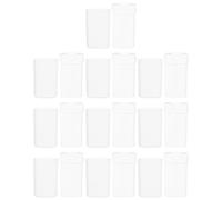 JOINPAYA Contenitori per Deodorante Plastico Bianco da 15g, Set da 10 Pezzi, Comodi al Tatto, per Conservare Creme e Prodotti la Cura Personale