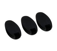 JOINPAYA Copertura Protettiva 3 Pezzi in Silicone per Chiave Laterale Protezione Professionale Nero Sassofono per Pulsante Palmo