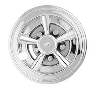 JOINPAYA Coprimozzo Centrale per Golf Cart 8 Pollici Argento Copertura Decorativa e Protettiva in Plastica Resistente Ricambio per Ruote Carrelli da Golf Uso Outdoor