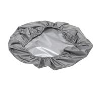 JOINPAYA Coprisedile per Trattore da Giardino 210d Grigio, Copertura Resistente alle Intemperie per Sedile Tosaerba Compatto, Protezione Antipioggia Design Sagomato per Uso Esterno