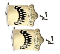 JOINPAYA Cordiera in Metallo Cromata per Mandolino a 8 Corde Set da 2 Pezzi con Attacco a Vite Accessori per Mandolino Vintage Parte di Ricambio per Strumenti Folk Tensione Corde