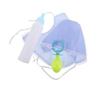 JOINPAYA Costume Cosplay Bavaglino Oversize e Ciuccio Gigante Per Adulti, Set Completo Con Cappello Da Festa, Travestimento Divertente Per Halloween e Party a Tema Ragazzo Ragazza