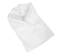 JOINPAYA Costume da Medico per Camice da Laboratorio Bianco con Maniche Elastiche Taglia M 120-130 CM Camice da Medico per Scuola Feste e Giochi di Ruolo Educativi