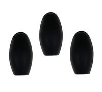 JOINPAYA Cuscinetti Protettivi in Silicone per Sassofono, Copertura per Chiave Laterale Palmare Nera, Set da 3 Pezzi Compatibili, Accessori per Strumenti a Fiato per Performance Sonore Ottimali