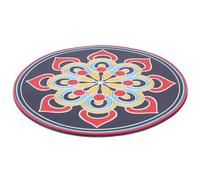 JOINPAYA Cuscino Per Meditazione Mandala Per Ciotola Sonora Antiscivolo e Portatile Per Pratiche Religiose e Ritiro Spirituale