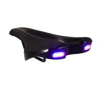 JOINPAYA Cuscino Sella Bicicletta Luce LED Posteriore, Sedile Ergonomico per Bici da Corsa e Mountain Bike, Accessorio per Guida Sicura Notturna