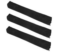 JOINPAYA Custodia Per Flauto Verticale Da 3 Pezzi Impermeabile Nera Con Chiusura A Cerniera In Tessuto Oxford Per Sassofono Soprano E Clarinetto