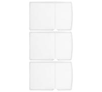 JOINPAYA Custodia Protettiva per Accendino a Cherosene, 3 Pezzi, Trasparente, Plastica Resistente, Compatibile con Zippo, per Campeggio