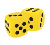 JOINPAYA Dadi Educativi Per Bambini Set Di 2 Dadi in Schiuma Di Grandi Dimensioni Aiuto Per Lapprendimento in Classe Gioco Di Società Attività Interattive Sicuro Per I Bambini