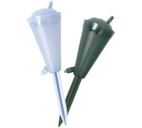 JOINPAYA Dispositivo di Irrigazione Automatico per Piante Gocciolatore a Picchetto Set 2 Pezzi Regolazione Flusso Adatto per Piante da Interno e Giardinaggio Durante Le Vacanze