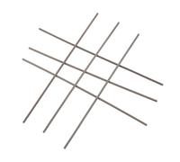 JOINPAYA Filo di Tungsteno Resistente al Calore 3 MM da 20 CM Set 6 Pezzi per Cottura Ceramica e Creazione Gioielli Utensile per Forni Sospeso per Artigianato e Design Artistico