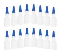 JOINPAYA Flaconi Applicatori Vuoti 20 Pezzi 20 Ml Bottiglie in Plastica Punta di Precisione per Colla ad Asciugatura Rapida per Pittura e Legno